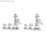 Սուրբ Ծննդյան խաղալիք DKD տան դեկորի խեժից (17 x 7,5 x 13,5 սմ) (2 հատ)