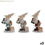 Սուրբ Ծննդյան խաղալիք DKD տան դեկորի խեժից (18 x 11 x 23,5 սմ) (3 հատ)