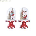 Սուրբ Ծննդյան խաղալիք DKD տան դեկորի խեժից (13,5 x 13,5 x 23,5 սմ) (2 հատ)