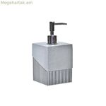 Օճառի դիսպենսեր DKD Home Decor Մոխրագույն Արծաթագույն Ռետինե պոլիպրոպիլեն