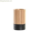 Ատամի խոզանակի պահոց DKD Home Decor Բամբուկե 7 x 7 x 11 սմ