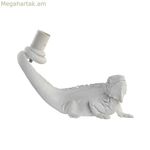 Պատի լամպ DKD Տան դեկոր սպիտակ 50 Վտ Ժամանակակից Իգուանա Մողես 220 Վ 14 x 22 x 31 սմ 31 x 14 x 22 սմ