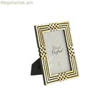 Լուսանկարի շրջանակ DKD տան դեկոր 17 x 1,5 x 22 սմ ոսկեգույն խեժ նեոկլասիկական