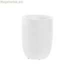 Ապակի DKD տան դեկոր սպիտակ ցեմենտ 8 x 8 x 10,5 սմ