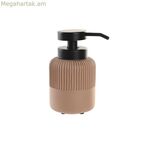 Օճառի դիսպենսեր DKD Home Decor սև ցեմենտե տերակոտա պոլիպրոպիլեն 7 x 7 x 16 սմ