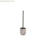 Զուգարանի խոզանակ DKD Home Decor սև ցեմենտ սպիտակ 10 x 10 x 36 սմ