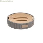 Օճառաման DKD Տան դեկոր 11 x 11 x 2,5 սմ Մոխրագույն ցեմենտ