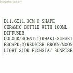 Օդը թարմացնող միջոց DKD Home Decor 100 մլ Ծաղկաման Urban (3 հատ)