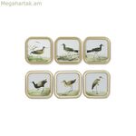 Նկարչություն DKD Տան Դեկոր Բյուրեղապակյա MDF Փայտ 30 x 2 x 30 սմ