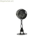 Սեղանի ժամացույց Home ESPRIT Սպիտակ Սև Արծաթագույն