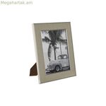 Լուսանկարի շրջանակ Home ESPRIT Արծաթե բյուրեղյա պոլիստիրոլ Ռոմանտիկ 20,5 x 1,5 x 25,5 սմ