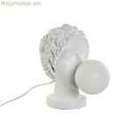 Սեղանի լամպ Home ESPRIT սպիտակ խեժե պլաստիկ 220 V 20 x 36 x 31 սմ