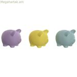 Փողարկղ Home ESPRIT Dolomite Pig 13,5 x 11 x 11,5 սմ (3 հատ)