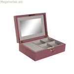 Զարդերի տուփ Home ESPRIT Cream Magenta 27 x 19 x 9 սմ