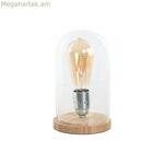 Սեղանի լամպ Home ESPRIT բնական բամբուկե բյուրեղ 50 Վտ 220 Վ 13 x 13 x 22 սմ