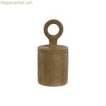 Զարդերի տուփ Home ESPRIT շագանակագույն խեժ 9 x 9 x 19 սմ