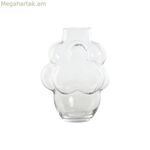 Ծաղկաման Home ESPRIT թափանցիկ բյուրեղյա 19 x 19 x 24 սմ