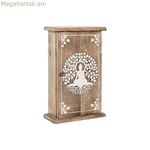 Բանալիների պահարան Home ESPRIT Սպիտակ Բնական 18 x 7,5 x 28 սմ