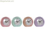 Սեղանի ժամացույց Home ESPRIT Վարդագույն մարջանագույն անանուխի յասաման (4 հատ)