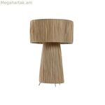 Սեղանի լամպ Home ESPRIT շագանակագույն մետաղական Raffia 50 Վտ 220 Վ 27 x 27 x 40 սմ