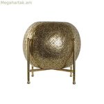 Մոմակալ Home ESPRIT Ոսկեգույն մետաղական բյուրեղյա 29 x 29 x 26,5 սմ