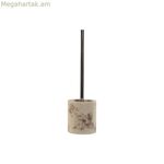 Տնային զուգարանի խոզանակ ESPRIT Cream Silver Resin Polyethylene 10,5 x 10,5 x 37 սմ