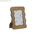 Լուսանկարի շրջանակ Home ESPRIT բնական մանգոյի փայտից Waves Urban 21,5 x 1,5 x 26,5 սմ