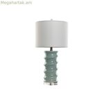 Սեղանի լամպ Home ESPRIT Սպիտակ Երկնագույն 50 Վտ 220 Վ