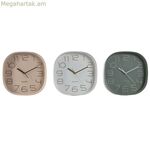 Պատի ժամացույց Home ESPRIT Սպիտակ Կանաչ PVC 28,5 x 5 x 28,5 սմ (3 հատ)