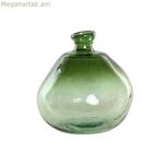 Ծաղկաման Home ESPRIT Green Վերամշակված ապակի 31 x 31 x 32 սմ
