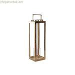 Լապտեր Home ESPRIT Ոսկեգույն Ալյումինե Բյուրեղյա Ժամանակակից 20 x 20 x 74 սմ