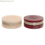 Մոմ Home ESPRIT Կարմիր կրեմով Սուրբ Ծննդյան 25 x 25 x 10 սմ (2 հատ)