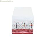 Սեղանի վազքուղու համար նախատեսված Home ESPRIT Կարմիր Կանաչ Բեժ 50 x 150 x 0,2 սմ