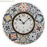 Պատի ժամացույց Versa Alfama փայտից (4 x 29 x 29 սմ)