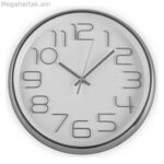 Պատի ժամացույց Versa պլաստիկ (4,5 x 30 x 30 սմ)