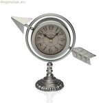 Սեղանի ժամացույց Versa Silver Complete Arrow