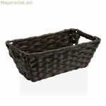 Բազմաֆունկցիոնալ զամբյուղ Versa 17 x 11,5 x 29 սմ՝ բռնակներով, մուգ շագանակագույն