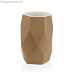 Ատամի խոզանակի պահոց Versa Amanda բեժ խեժով (8,4 x 11 x 8,4 սմ)