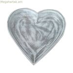 Կենտրոնական զարդարանք՝ Versa Coraazón MDF փայտից 25 x 25 x 3,5 սմ