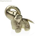 Դռան կանգառ Versa Golden Elephant Textile 16 x 29 x 25 սմ