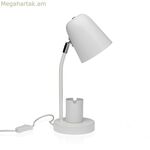 Սեղանի լամպ Versa սպիտակ մետաղական 18 x 40 x 14 սմ