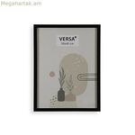 Լուսանկարի շրջանակ Versa սև MDF փայտե վինտաժ