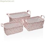 Զամբյուղների հավաքածու Versa Amore 28 x 18 x 14 սմ