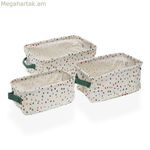 Զամբյուղների հավաքածու Versa Dotty 18 x 14 x 28 սմ