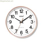 Պատի ժամացույց Versa սպիտակ պլաստիկ 4,3 x 30 x 30 սմ