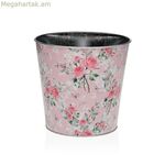 Versa XL վարդագույն մետաղական մինիմալիստական ծաղկաման 16,5 սմ