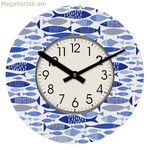 Պատի ժամացույց Versa փայտե ձուկ 4 x 30 x 30 սմ