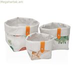 Բազմաֆունկցիոնալ զամբյուղ Versa Textile 10 x 10 x 10 սմ 14 x 14 x 14 սմ 12 x 12 x 12 սմ