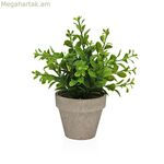 Դեկորատիվ բույս Versa Երկաթե Տեքստիլ Պլաստիկ 11 x 26 սմ