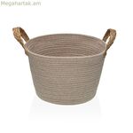 Դեկորատիվ զամբյուղ Versa Beige 22 x 30 x 22 սմ